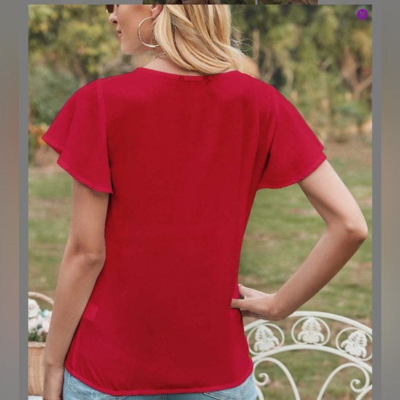 Cinnie Red Top NWOT - Picture 2 of 6